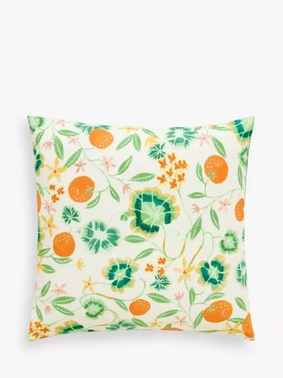 Orangery Leaf Indoor/Outdoor Cushion, Multi