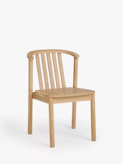 Dining Chair, Set of 2,  (Acacia Wood), Natural